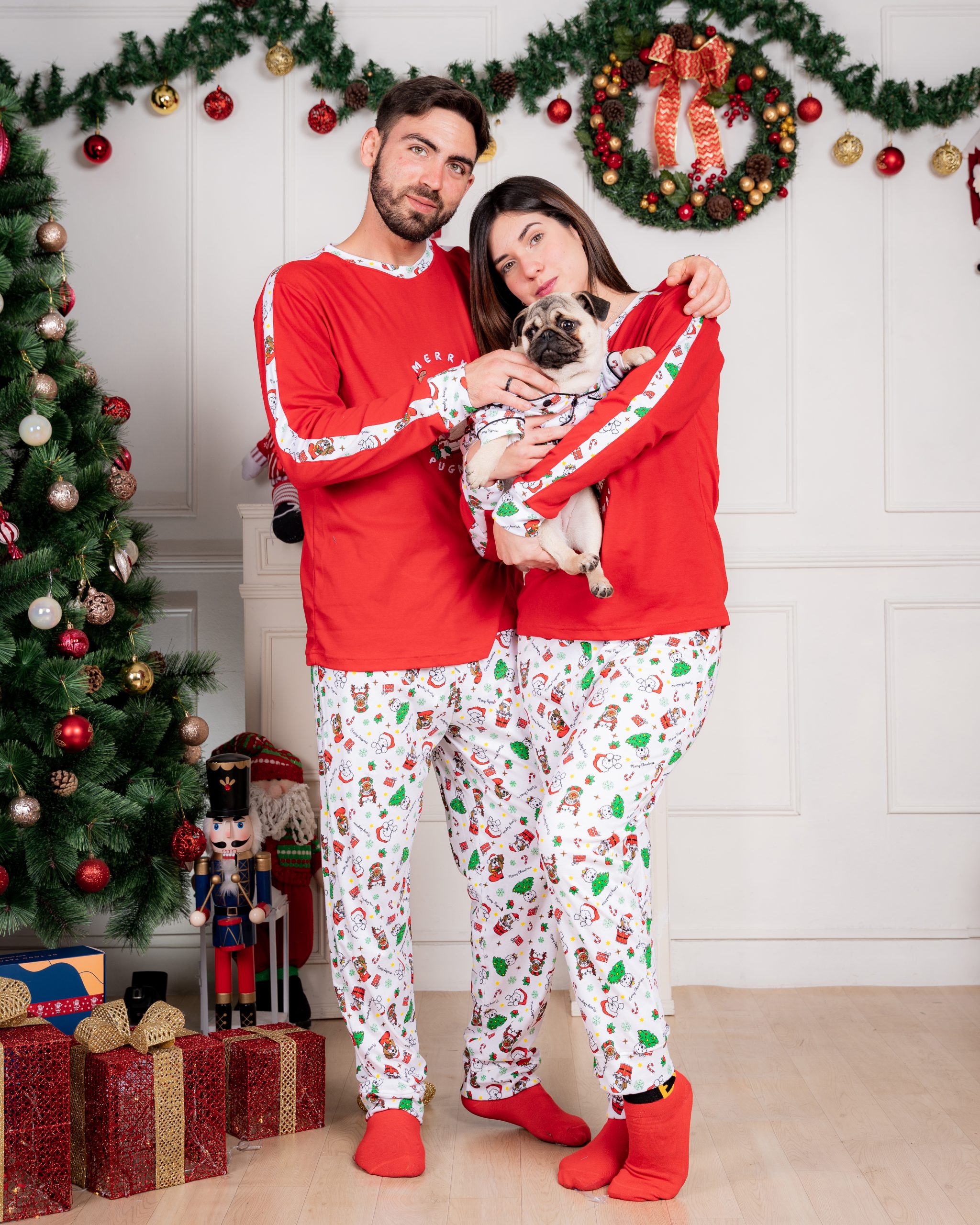 Match pareja navideño 